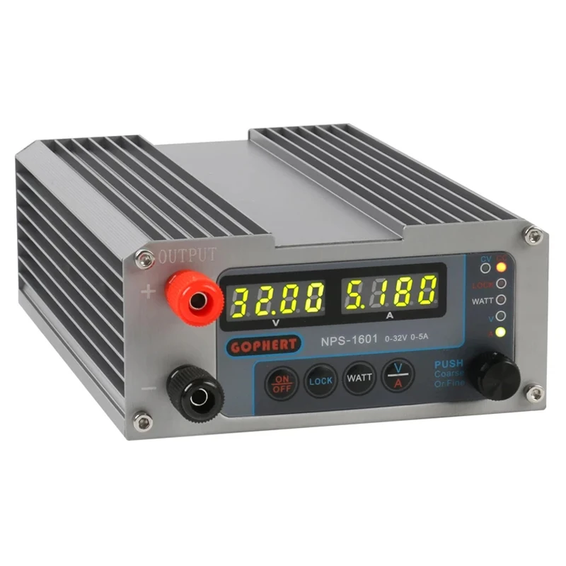 DC Regulated Power Supply 0-30V5A Adjustable Switching Power Supply 60V3A15V10A Repair NPS1601
DC Regulated Power Supply 0-30V5A Adjustable Switching Power Supply 60V3A15V10A Repair NPS1601