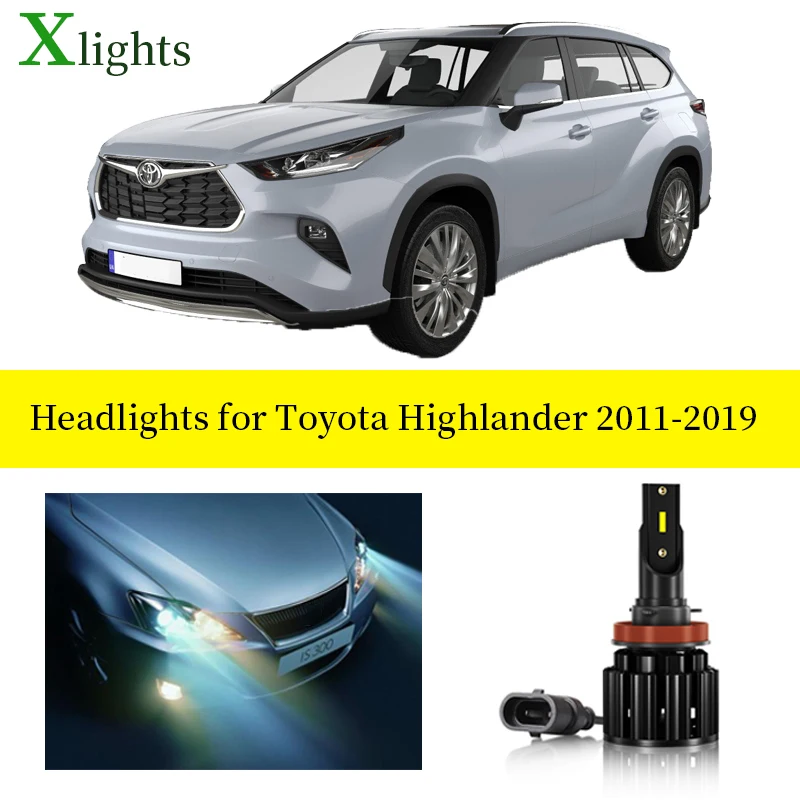 Лампа для автомобиля Toyota Highlander 2011 2012 2013 2014 2015 2016 2017 2018 2019 светодиодный головной светильник низкого Дальний свет белый светильник аксессуары
Лампа для автомобиля Toyota Highlander 2011 2012 2013 2014 2015 2016 2017 2018 2019 светодиодный головной светильник низкого Дальний свет белый светильник аксессуары