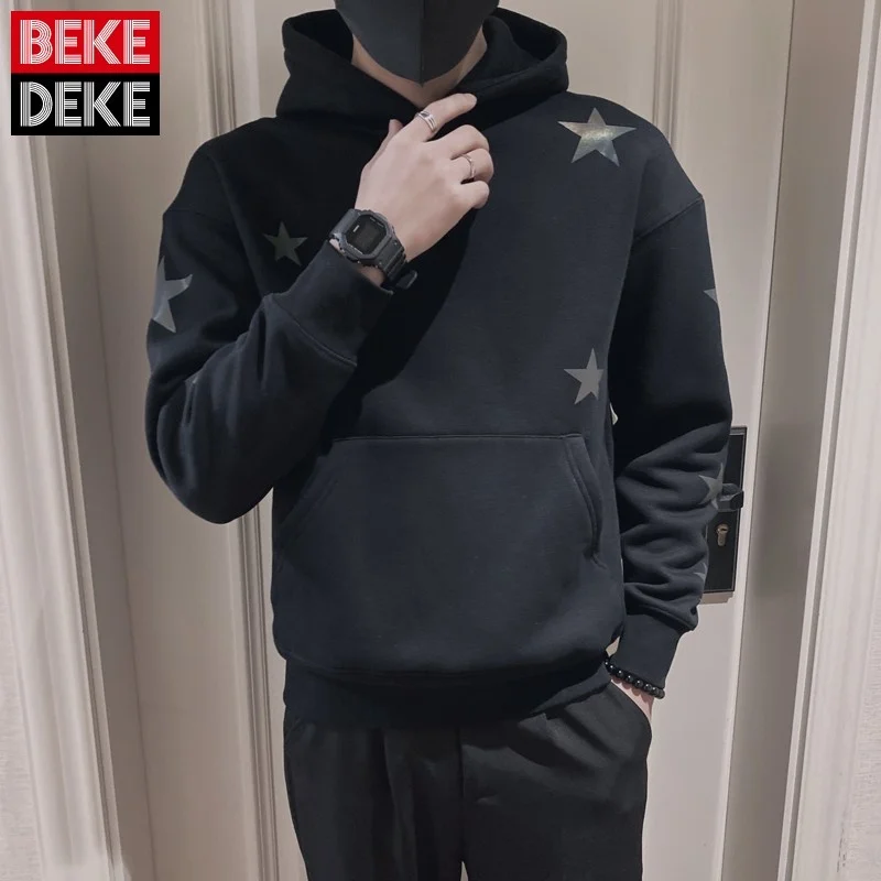 Style Korean Fashion Mens Hooded Jackets 2022 Spring Autumn New Casual Vintage Loose Pullover Male High Street Outerwear
Style Korean Fashion Mens Hooded Jackets 2022 Spring Autumn New Casual Vintage Loose Pullover Male High Street Outerwear