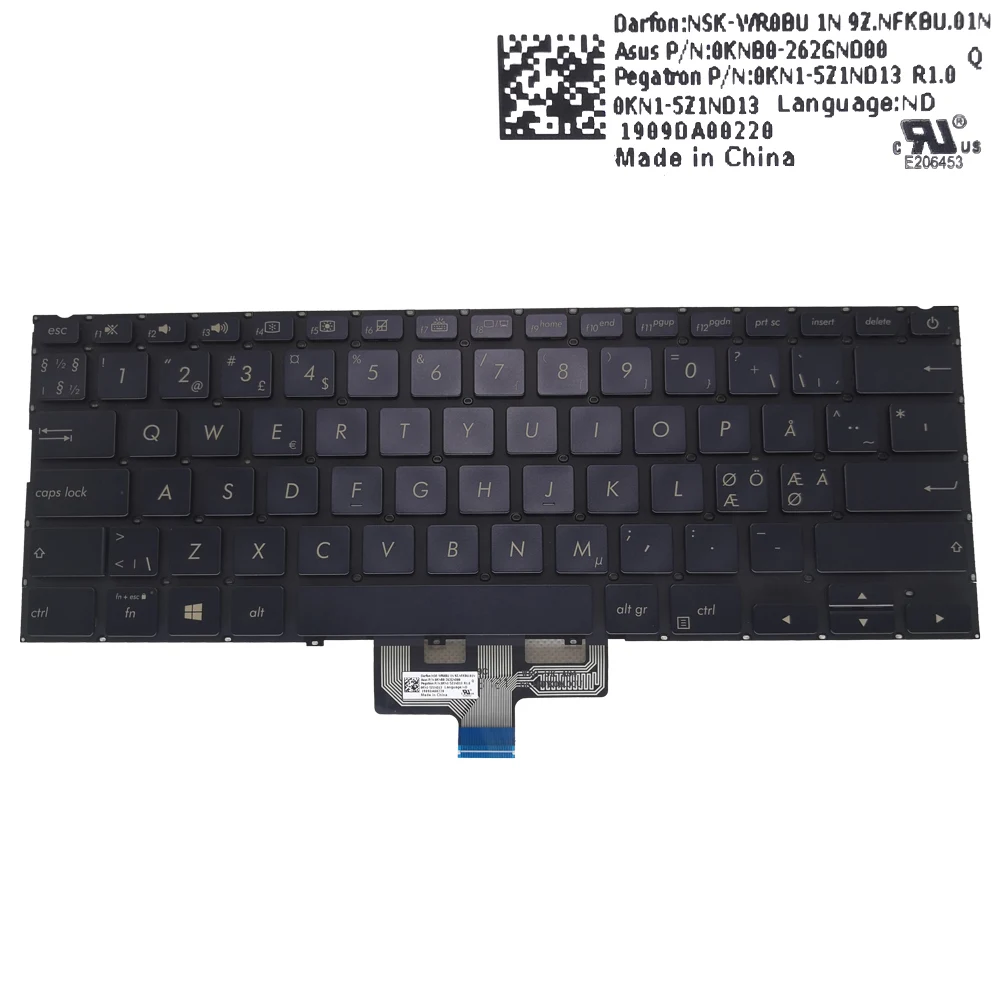 Laptop Backlit Norway Brazil Brazilian Keyboard For Asus Zenbook UX433 UX433FA UX433FN UX433FQ U4300F Notebook Keyboards Teclado
Laptop Backlit Norway Brazil Brazilian Keyboard For Asus Zenbook UX433 UX433FA UX433FN UX433FQ U4300F Notebook Keyboards Teclado