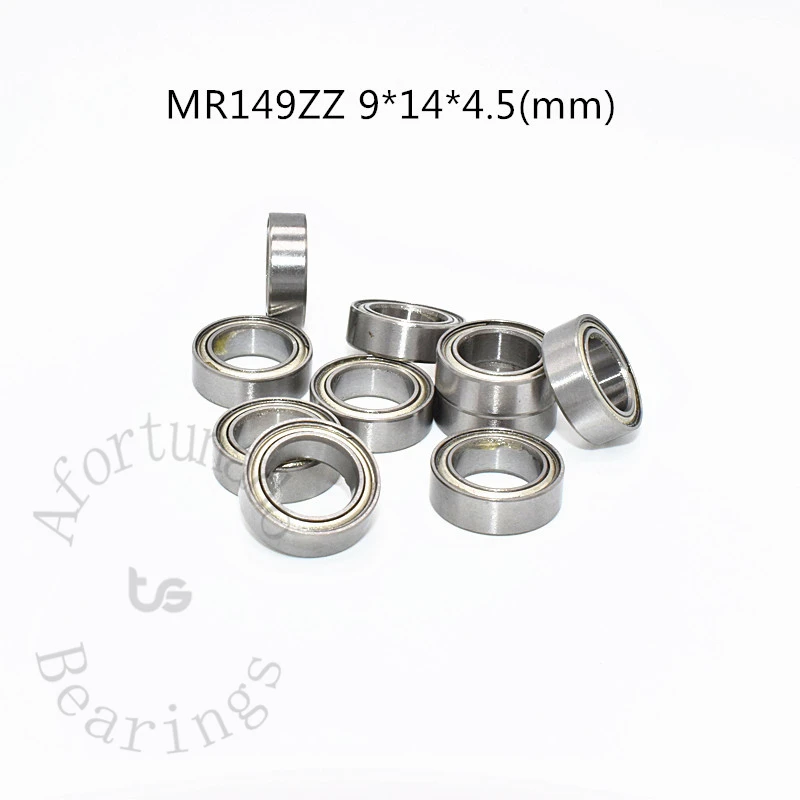 MR149ZZ Miniature Bearing 10pcs 9*14*4.5(mm) free shipping chrome steel Metal Sealed High speed Mechanical equipment parts
MR149ZZ Miniature Bearing 10pcs 9*14*4.5(mm) free shipping chrome steel Metal Sealed High speed Mechanical equipment parts