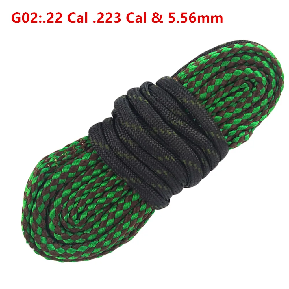 Hunting Gun Bore Cleaner G02:.22 Cal .223 Cal & 5.56mm Rifle Cleaning Kit Tool Rifle Barrel Calibre Rope Tactical Gun Tube Brush
Hunting Gun Bore Cleaner G02:.22 Cal .223 Cal & 5.56mm Rifle Cleaning Kit Tool Rifle Barrel Calibre Rope Tactical Gun Tube Brush