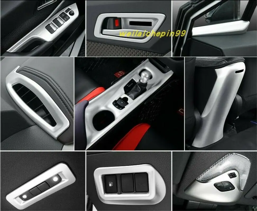 ABS Chrome Car interior decoration of the Car Trim For Toyota C-HR CHR 2018-2020
ABS Chrome Car interior decoration of the Car Trim For Toyota C-HR CHR 2018-2020