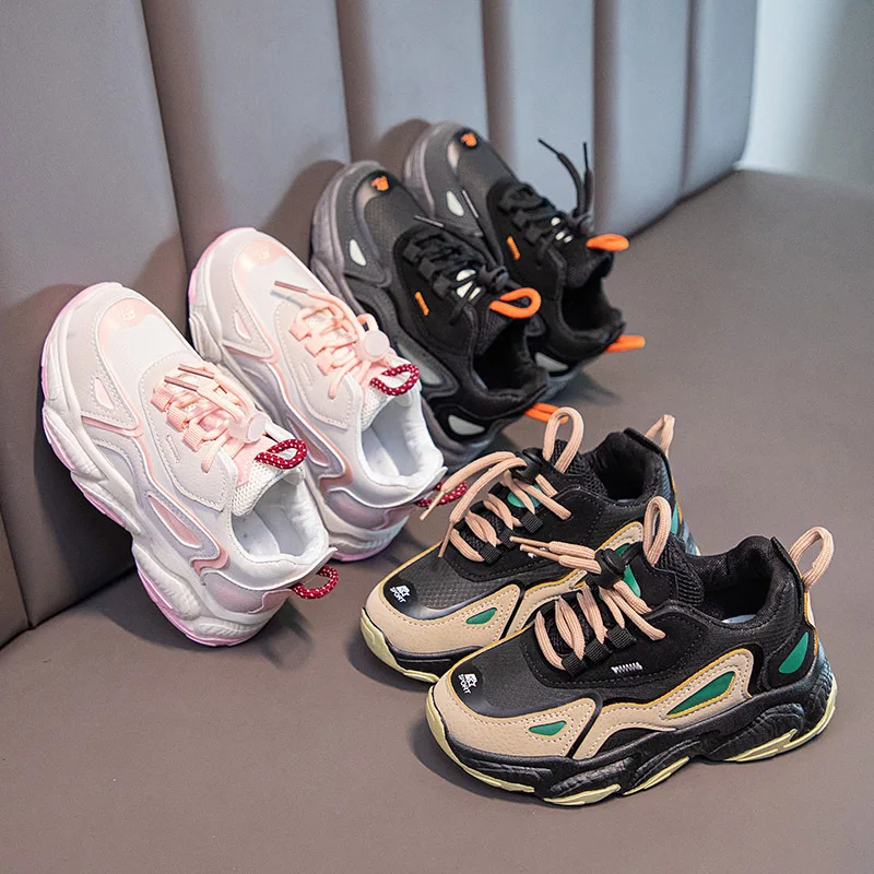 Children's sports shoes 2021 spring new girls old daddy shoes boys net running shoes children breathable single shoes women
Children's sports shoes 2021 spring new girls old daddy shoes boys net running shoes children breathable single shoes women