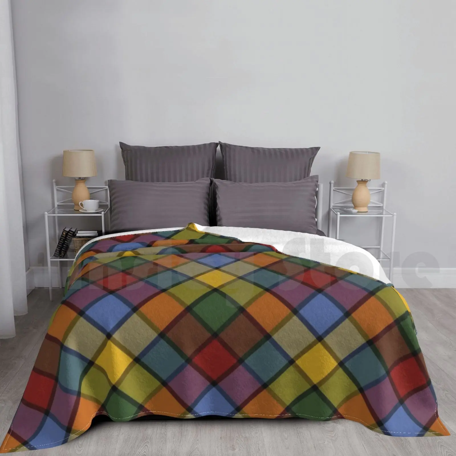 Just Checking Blanket Fashion Custom Tartan Check Checked Rainbow Yampimon Spectrum Polychrome Polychromatic
Just Checking Blanket Fashion Custom Tartan Check Checked Rainbow Yampimon Spectrum Polychrome Polychromatic