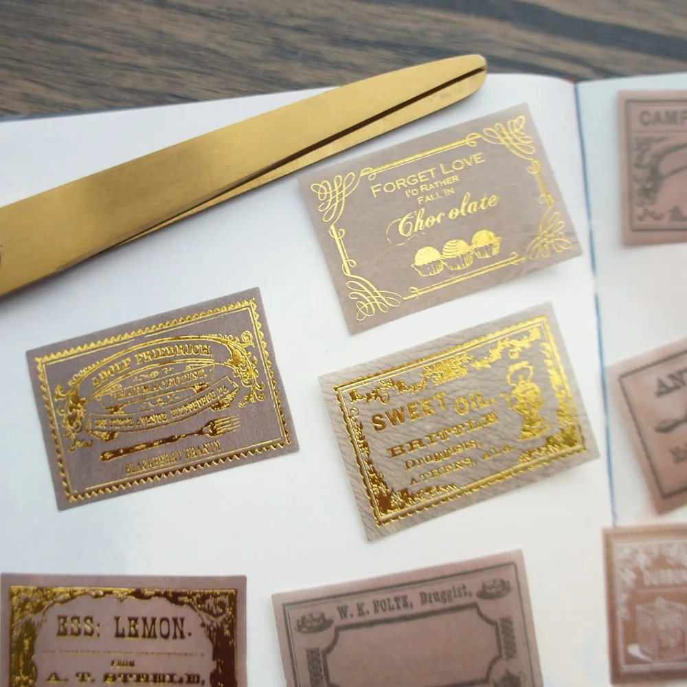 28pcs Gold Dessert Tableware Factory Signs Style Paper Sticker Scrapbooking DIY Gift Packing Label Decoration Tag
28pcs Gold Dessert Tableware Factory Signs Style Paper Sticker Scrapbooking DIY Gift Packing Label Decoration Tag
