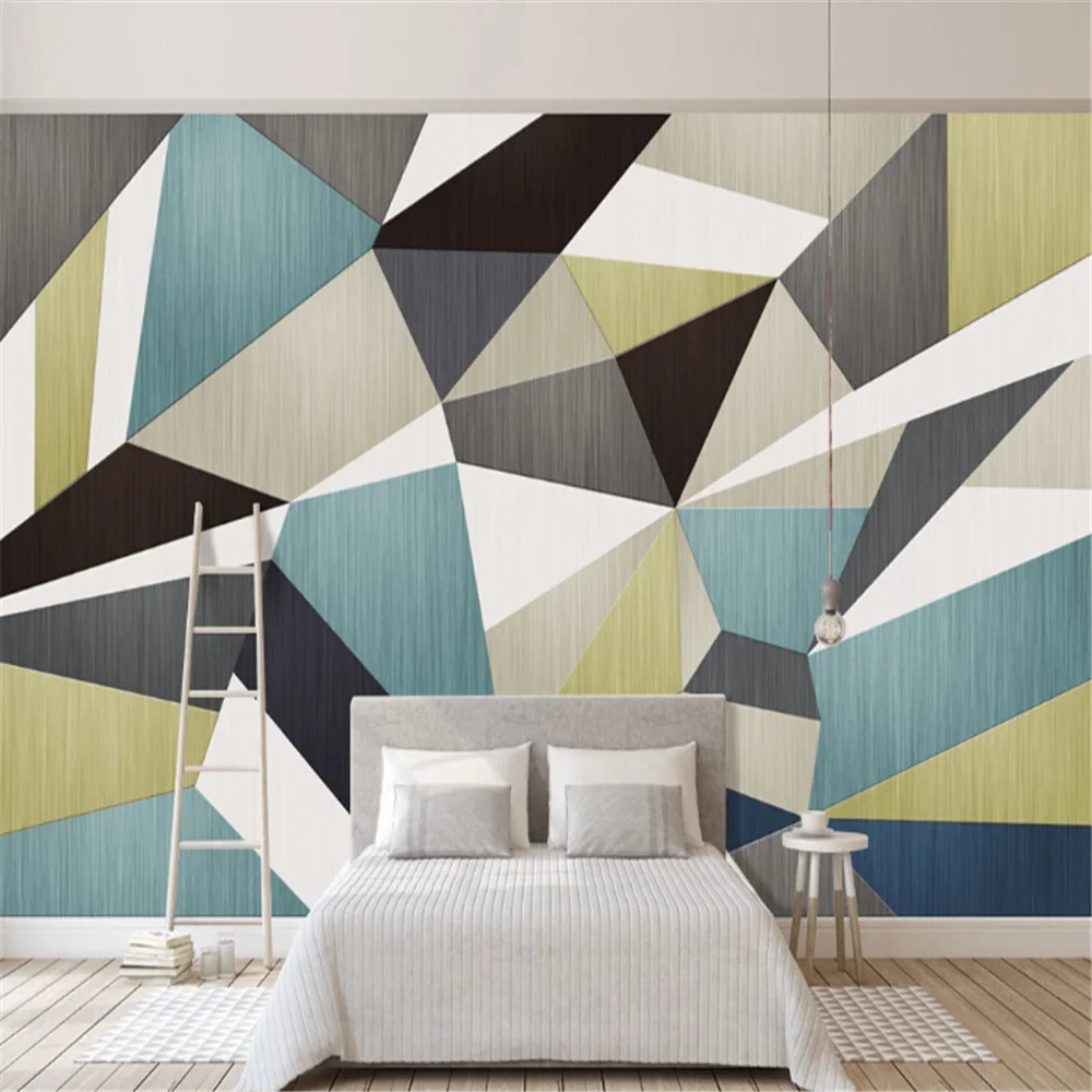 Milofi custom photo wallpaper mural modern minimalist Nordic geometric TV living room background wall design
Milofi custom photo wallpaper mural modern minimalist Nordic geometric TV living room background wall design