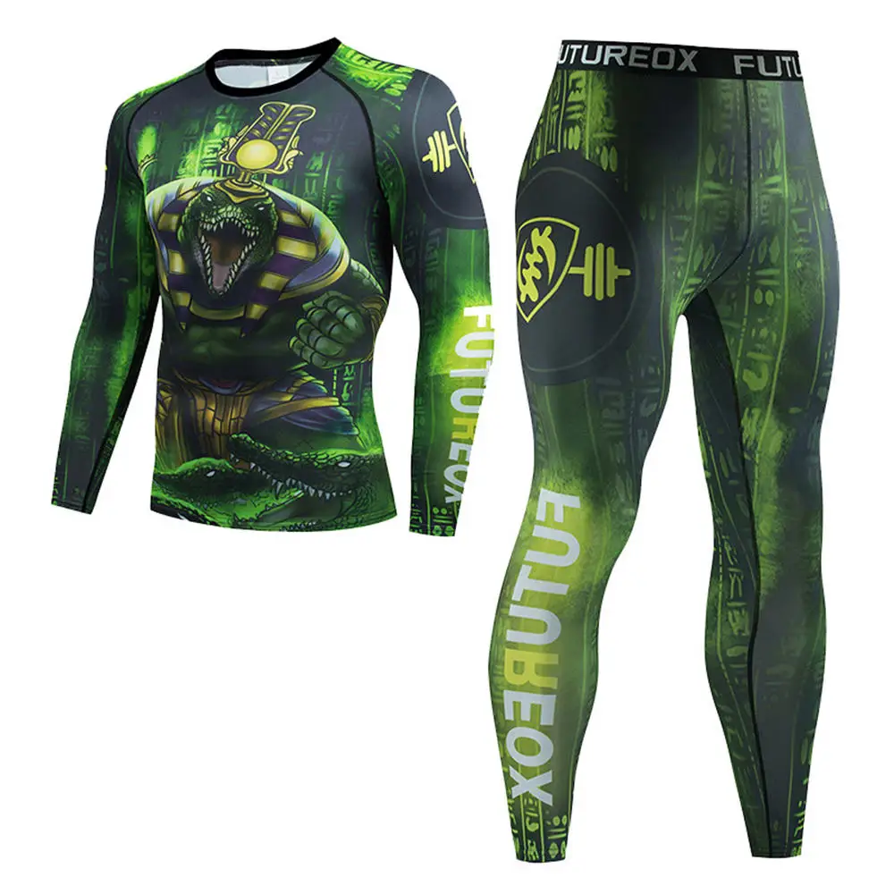Men's Muay Thai Men MMA Kickboxing Sport Suit BJJ Rashguard T Shirts Rash Guard Fitness Tracksuit Boxing Jersey Running Set 31
Men's Muay Thai Men MMA Kickboxing Sport Suit BJJ Rashguard T Shirts Rash Guard Fitness Tracksuit Boxing Jersey Running Set 31