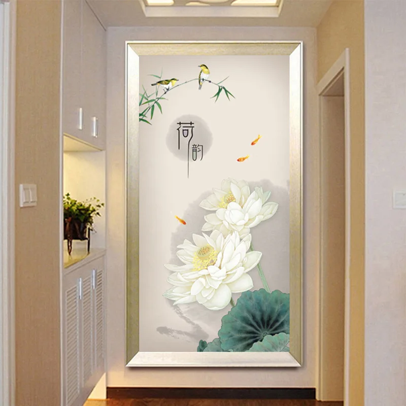 Diamond Embroidery Mosaic Painting Cross Stitch Full New Chinese Style Lotus Entrance Painting DIY 5D/3D Sale Decoration Gift
Diamond Embroidery Mosaic Painting Cross Stitch Full New Chinese Style Lotus Entrance Painting DIY 5D/3D Sale Decoration Gift