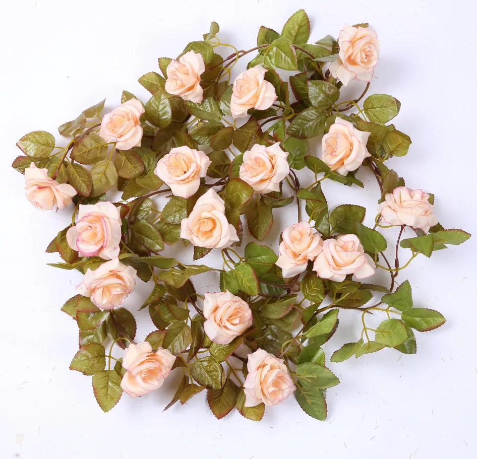 Autumn High Grade Decorative Rattan Rose Simulation Rattan False Rattan Air Conditioning Pipe Ceiling Rattan
Autumn High Grade Decorative Rattan Rose Simulation Rattan False Rattan Air Conditioning Pipe Ceiling Rattan