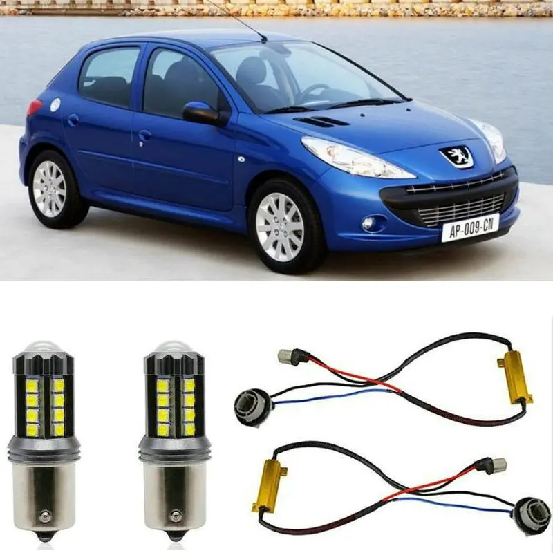 Fog lamps for PEUGEOT 206+ 2L 2M Hatchback Stop lamp Reverse Back up bulb Front Rear Turn Signal error free 2pc
Fog lamps for PEUGEOT 206+ 2L 2M Hatchback Stop lamp Reverse Back up bulb Front Rear Turn Signal error free 2pc