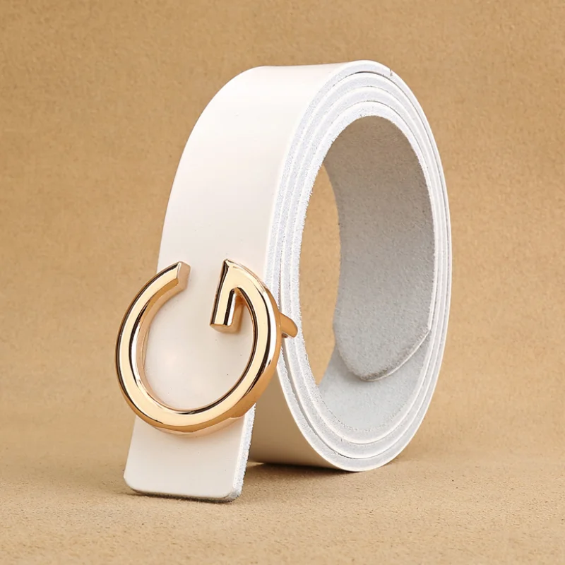 New Women Belt Genuine Leather Ladies Thin Belts Fashion Luxury Brand High Quality Female Jeans Windbreaker Waistband 2.8cm
New Women Belt Genuine Leather Ladies Thin Belts Fashion Luxury Brand High Quality Female Jeans Windbreaker Waistband 2.8cm