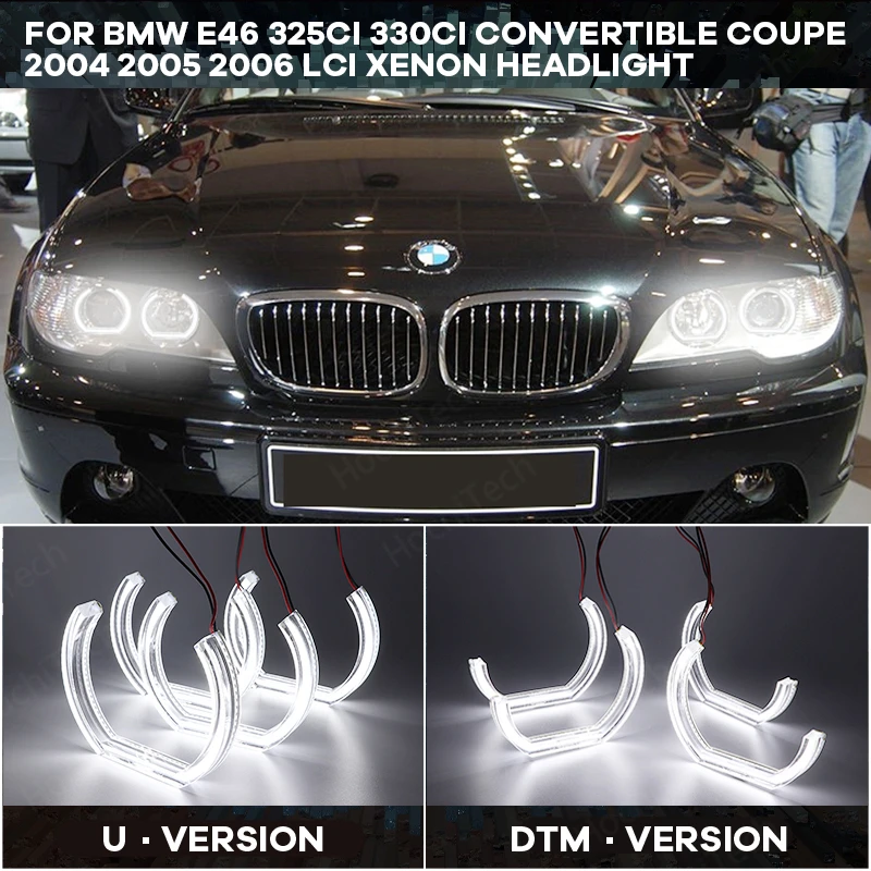 Дневная фотолампа, модель DTM U-образной формы для BMW E46 325ci 330ci Coupe 04-06 LCI, ксеноновая фара
Дневная фотолампа, модель DTM U-образной формы для BMW E46 325ci 330ci Coupe 04-06 LCI, ксеноновая фара