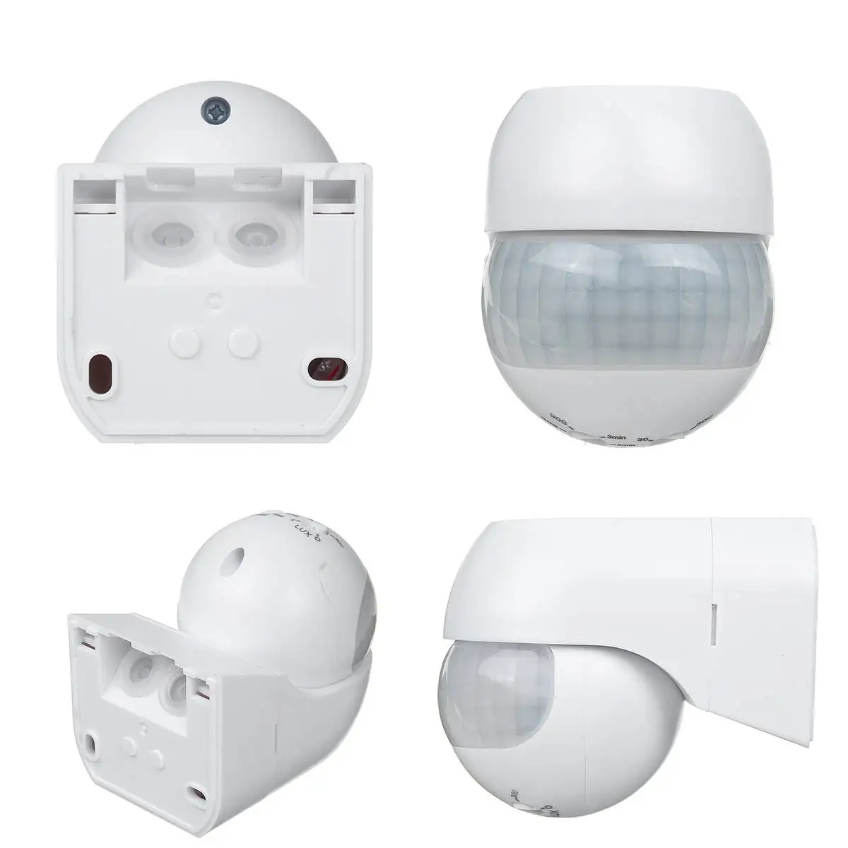 Sensitive Infrared PIR Motion Sensor 180 Degree Adjustable Wireless Alarm Detector 110V-220V Time Delay Home Security Outdoor
Sensitive Infrared PIR Motion Sensor 180 Degree Adjustable Wireless Alarm Detector 110V-220V Time Delay Home Security Outdoor