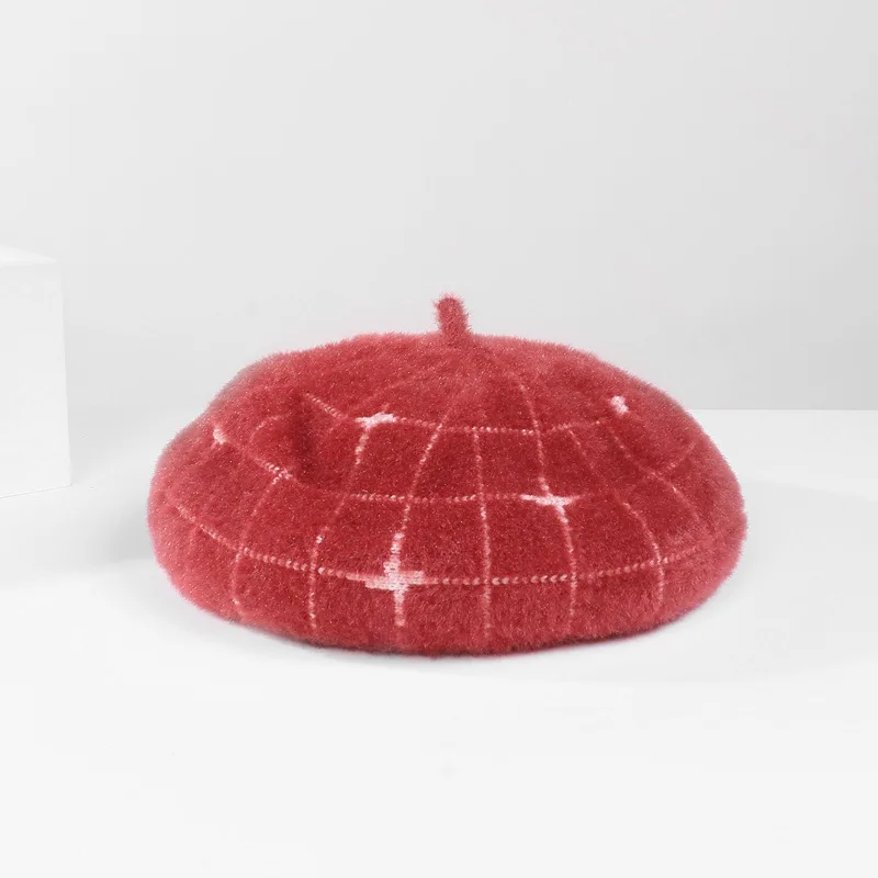 H767 Girl Beret Hat Fall Winter Warm Fashion Casual Banquet Simple Plaid Cap Female Outdoor Shopping Travel Party Church Hats
H767 Girl Beret Hat Fall Winter Warm Fashion Casual Banquet Simple Plaid Cap Female Outdoor Shopping Travel Party Church Hats