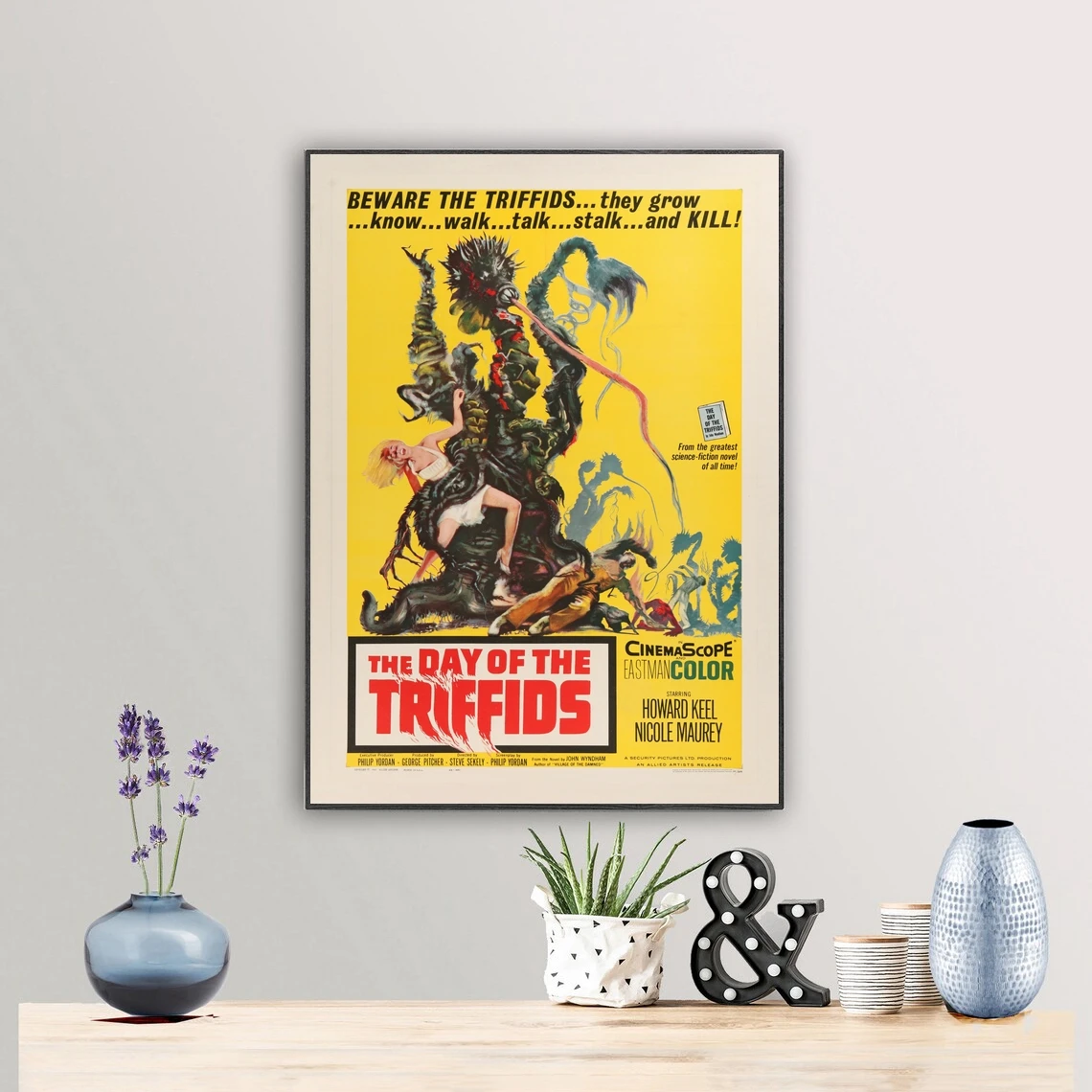 The Day Of The Triffids - 1962 кинопостер, домашний декор, классическое искусство, фото, холст, постер, печать, настенная живопись
The Day Of The Triffids - 1962 кинопостер, домашний декор, классическое искусство, фото, холст, постер, печать, настенная живопись