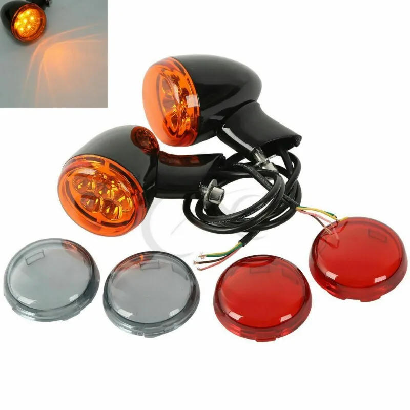 Motorcycle Rear Amber Turn Signals Light Bracket Fit For Harley Sportster XL 883 1200 92-up
Motorcycle Rear Amber Turn Signals Light Bracket Fit For Harley Sportster XL 883 1200 92-up