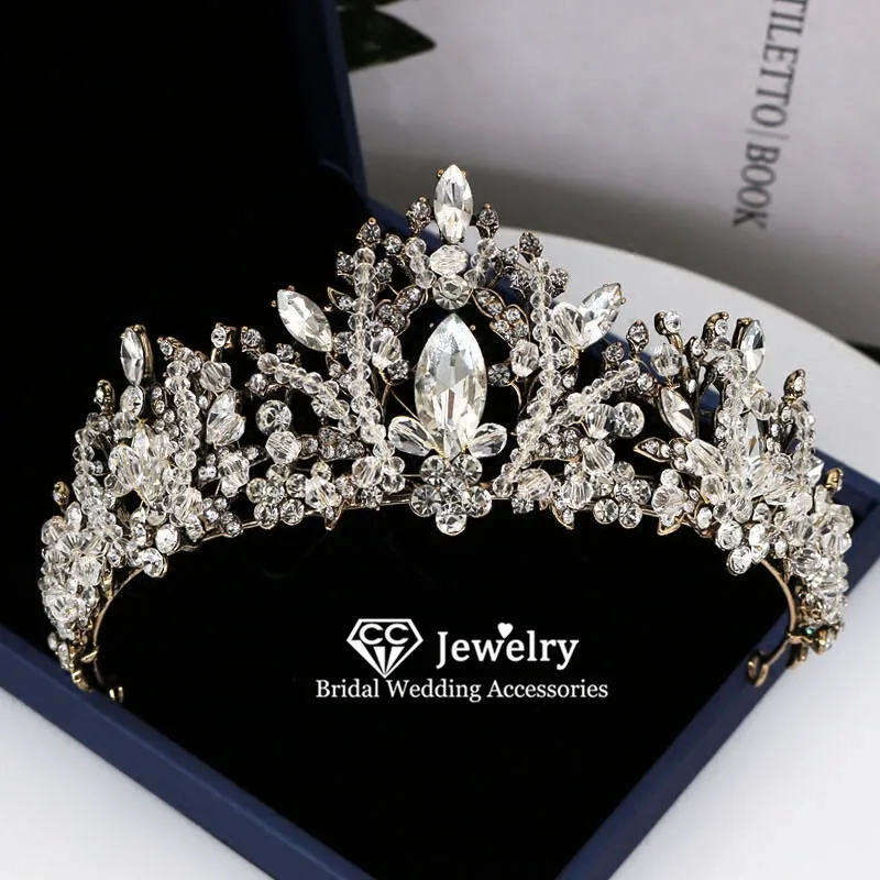 CC Wedding Crown Bride Tiara Engagement Hair Jewelry Accessories for Women Baroque Style Diana Crowns Headband De Noiva KC26
CC Wedding Crown Bride Tiara Engagement Hair Jewelry Accessories for Women Baroque Style Diana Crowns Headband De Noiva KC26