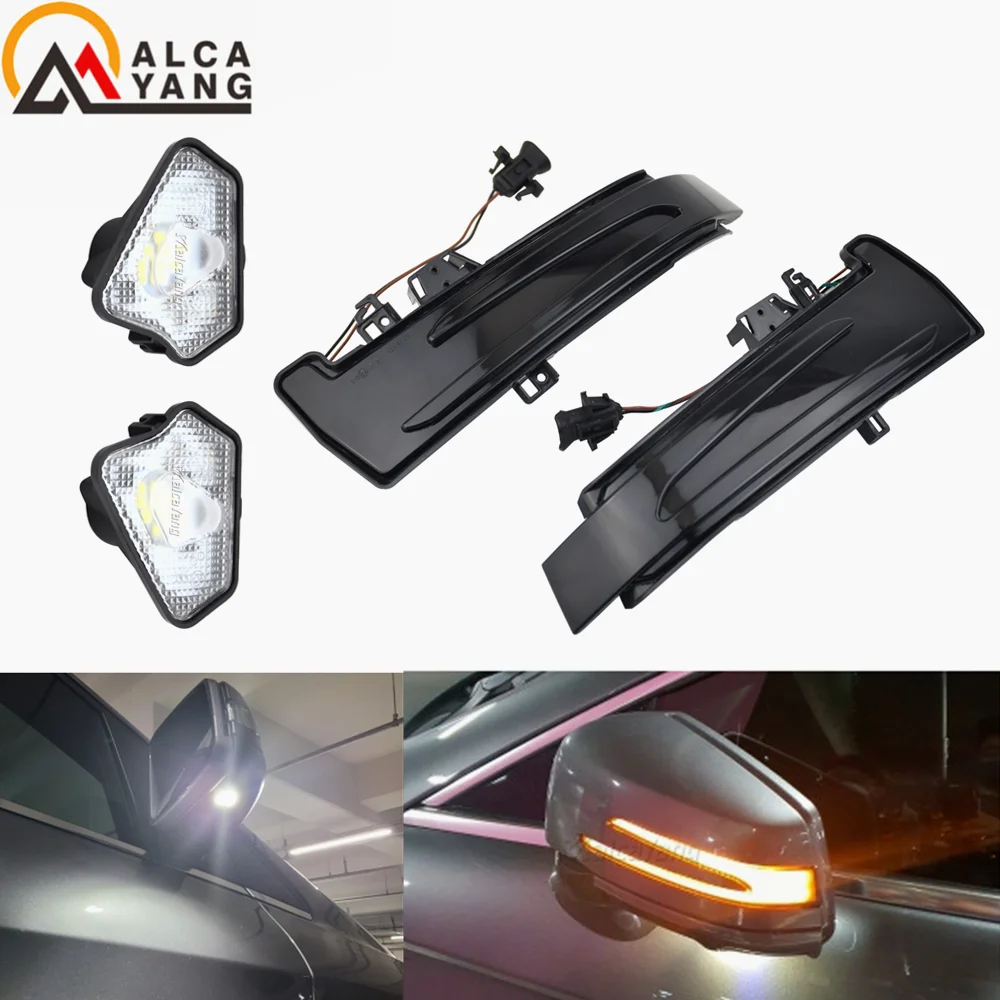 Dynamic LED Blinker + Under Mirror Light Puddle Lamp For Mercedes Benz W204 CLA A B C E S GLA GLK CLS Class W176 W212
Dynamic LED Blinker + Under Mirror Light Puddle Lamp For Mercedes Benz W204 CLA A B C E S GLA GLK CLS Class W176 W212