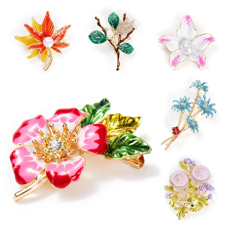 WYBU Flower Brooch For Women Fashion Enamel Pins broche Designer Pins bijoux accessoires femme broche bijoux poppy flower brooch
WYBU Flower Brooch For Women Fashion Enamel Pins broche Designer Pins bijoux accessoires femme broche bijoux poppy flower brooch