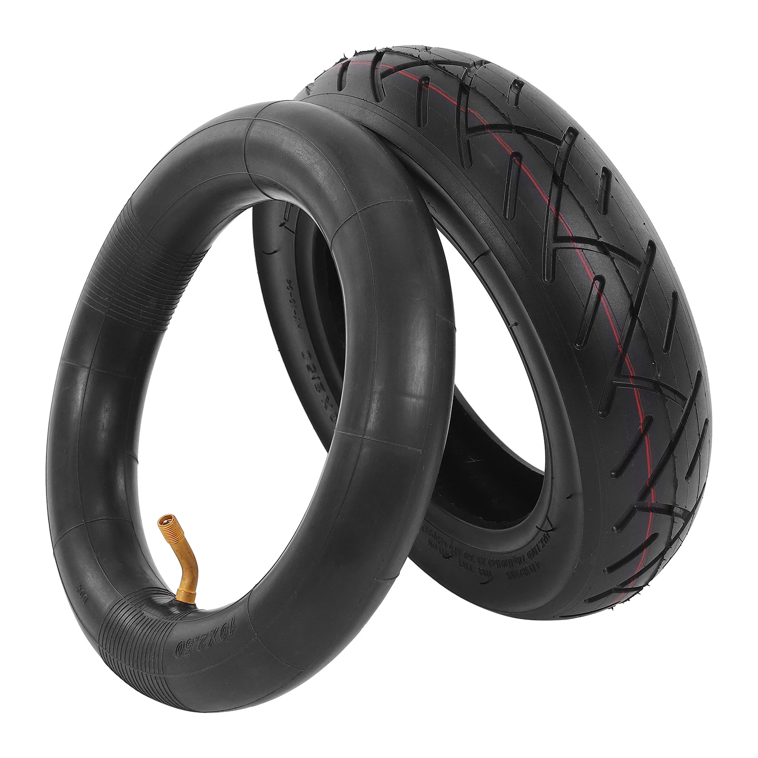New 10*2.5 Inner and Outer Tire for 10 Inch Folding Electric Scooter Rubber Non-slip Wear-resistant Tire Replacement Accessories
New 10*2.5 Inner and Outer Tire for 10 Inch Folding Electric Scooter Rubber Non-slip Wear-resistant Tire Replacement Accessories
