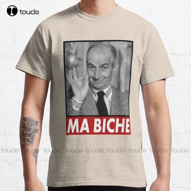 Новая классическая дизайнерская футболка Louis De Funes Ma Biche, хлопковая футболка, женские рубашки на заказ, модная забавная футболка унисекс aldult для подростков
Новая классическая дизайнерская футболка Louis De Funes Ma Biche, хлопковая футболка, женские рубашки на заказ, модная забавная футболка унисекс aldult для подростков