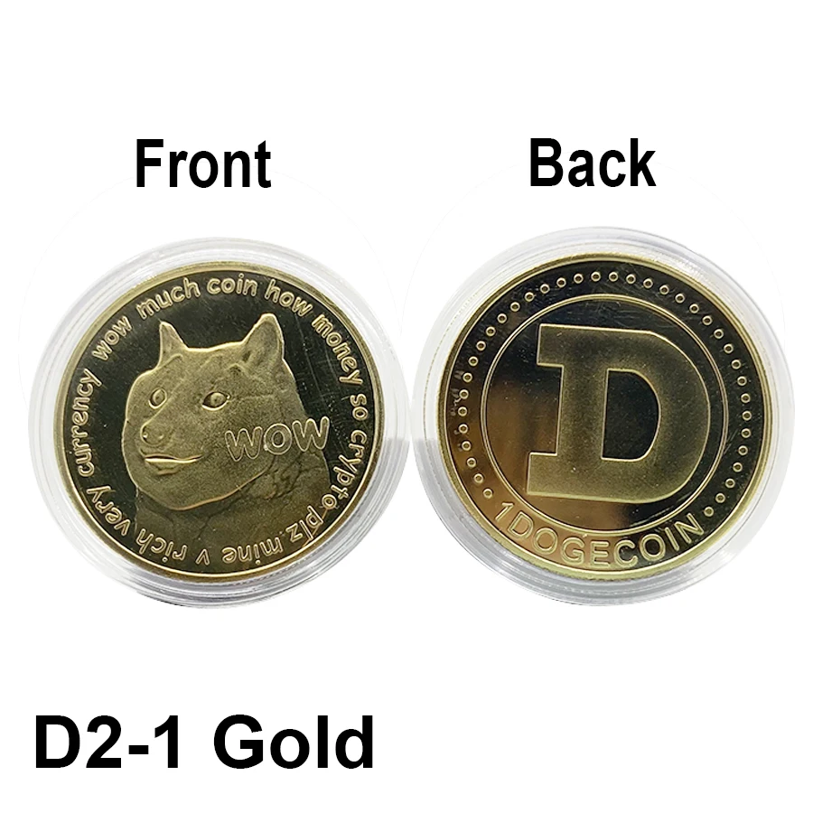 D2 Beautiful WOW Dogecoin To The Moon позолоченная монета Doge с милым рисунком собаки, металлическая медаль Doge, физические криптовалюты, подарки
D2 Beautiful WOW Dogecoin To The Moon позолоченная монета Doge с милым рисунком собаки, металлическая медаль Doge, физические криптовалюты, подарки