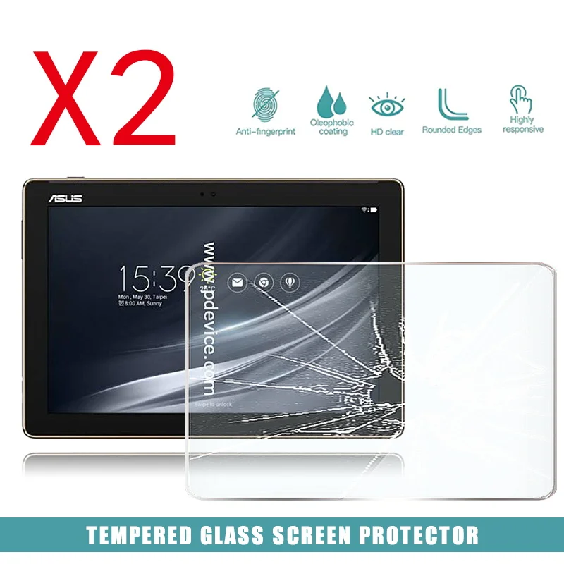 2Pcs Tablet Tempered Glass Screen Protector Cover For Asus ZenPad 10 Z301ML Z301MFL Explosion-Proof Anti-Scratch Screen
2Pcs Tablet Tempered Glass Screen Protector Cover For Asus ZenPad 10 Z301ML Z301MFL Explosion-Proof Anti-Scratch Screen