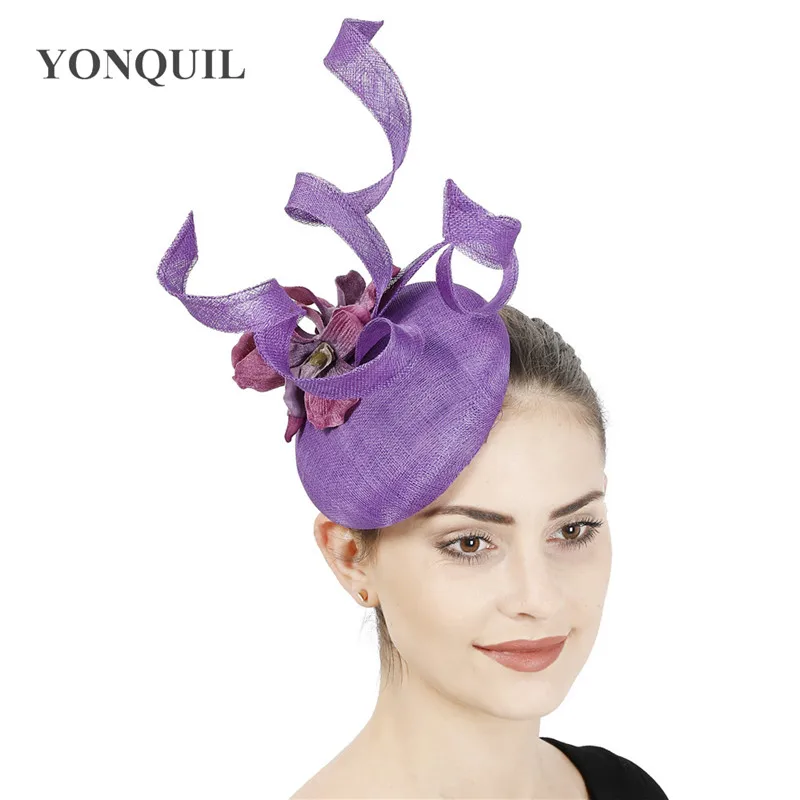 Magenta 4-Layer Sinamay Fascinator For Weddings Women Elegant Beautiful Flower Headpiece Bride Marriage Headwear Hair Accessory
Magenta 4-Layer Sinamay Fascinator For Weddings Women Elegant Beautiful Flower Headpiece Bride Marriage Headwear Hair Accessory