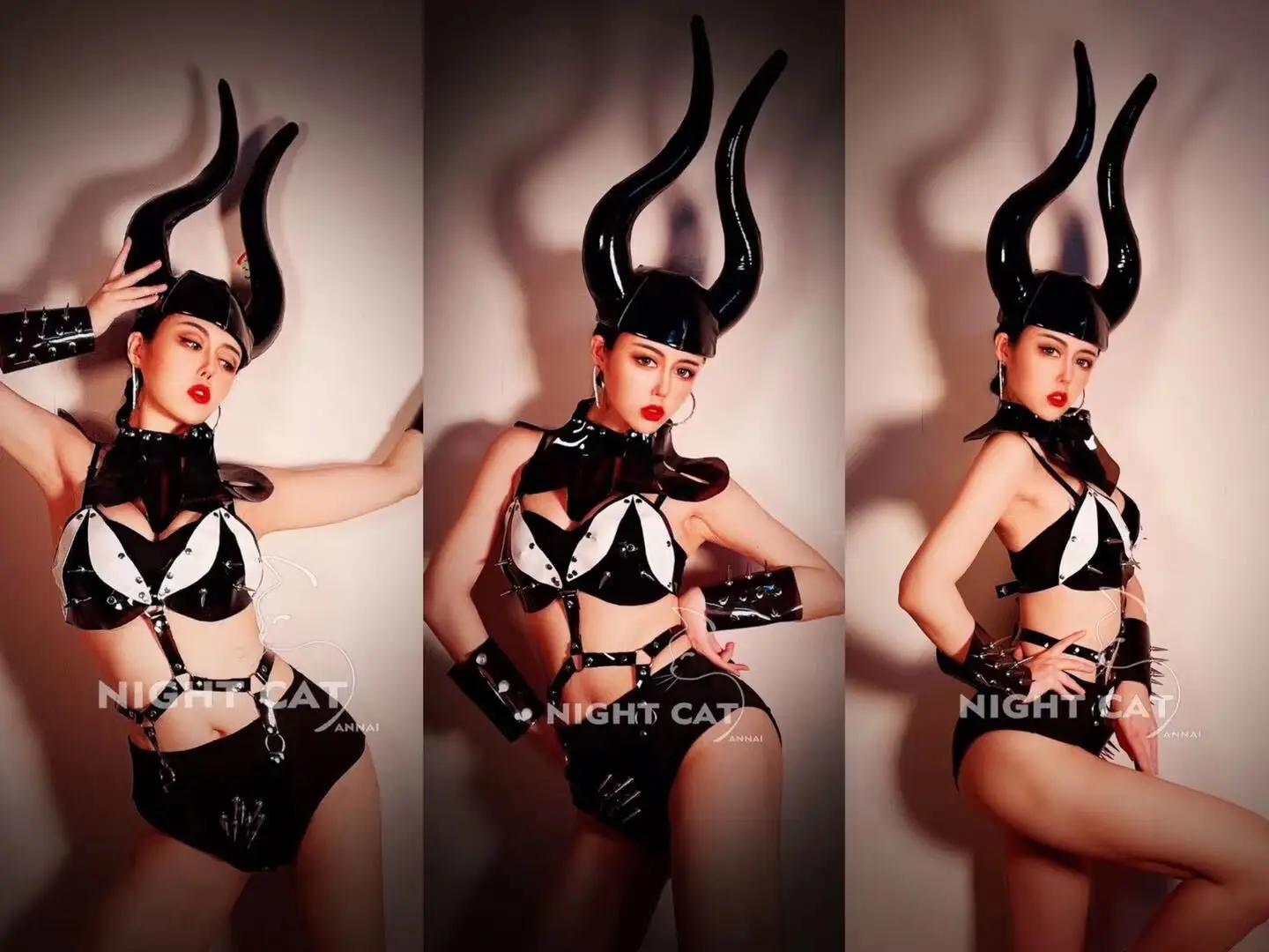 Full set stage dance costume Sexy women club nightclub bar show dancer costume black bikini headgear set
Full set stage dance costume Sexy women club nightclub bar show dancer costume black bikini headgear set