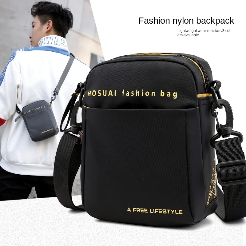 Oxford Cloth Multifunctional Men's Outdoor Large-capacity Messenger Bag Travel Waist Bag Korean Style Trendy Shoulder Bag
Oxford Cloth Multifunctional Men's Outdoor Large-capacity Messenger Bag Travel Waist Bag Korean Style Trendy Shoulder Bag