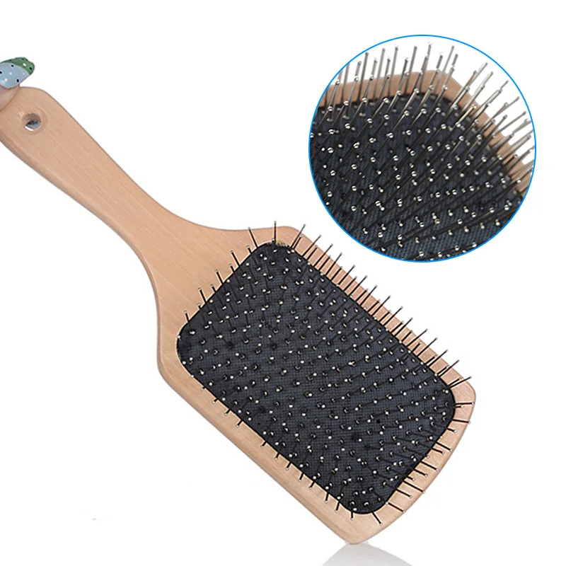 New Wooden Handle Massage Hair Brush with Metal Pins Message Comb with Air Cushion
New Wooden Handle Massage Hair Brush with Metal Pins Message Comb with Air Cushion