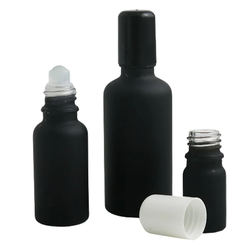 12 x Empty Refillable Matt Black Glass Essential Oil Bottle With Black Cap Glass Ball 5ml 10ml 15ml 20ml 30ml 50ml 100ml
12 x Empty Refillable Matt Black Glass Essential Oil Bottle With Black Cap Glass Ball 5ml 10ml 15ml 20ml 30ml 50ml 100ml
