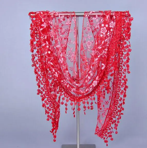 Women Lace Tassel Triangle Scarf Sheer Metallic Women Bandage Floral Scarves Shawl Female Triangle Bufanda Scarves
Women Lace Tassel Triangle Scarf Sheer Metallic Women Bandage Floral Scarves Shawl Female Triangle Bufanda Scarves