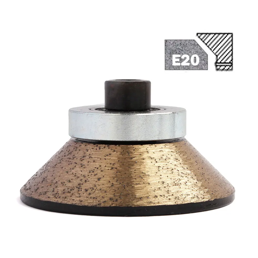 1 Piece E20 Diamond Router Bit Stone Edge Profiling Wheels Marble Granite Concrete Grinding Cutting Tool Wet Use With M10 Thread
1 Piece E20 Diamond Router Bit Stone Edge Profiling Wheels Marble Granite Concrete Grinding Cutting Tool Wet Use With M10 Thread