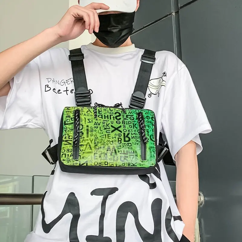 Tactical Chest Bags For Men New Trend Motorcycle Function Chest Rig Bags For Casual Travel Waist Pack Male Hip Hop Pocke Unisex
Tactical Chest Bags For Men New Trend Motorcycle Function Chest Rig Bags For Casual Travel Waist Pack Male Hip Hop Pocke Unisex