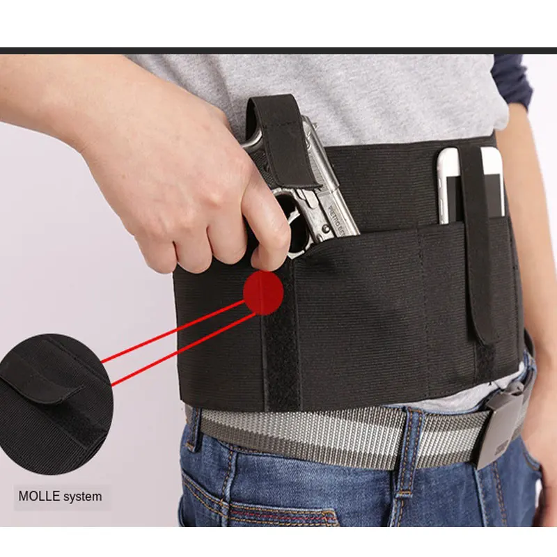 Pistol Belly Band Holster Right/Left Hand For Glock 1911 Ruger LCP Neoprene Men/Women Belly Band Concealed Gun Right Left Hand
Pistol Belly Band Holster Right/Left Hand For Glock 1911 Ruger LCP Neoprene Men/Women Belly Band Concealed Gun Right Left Hand