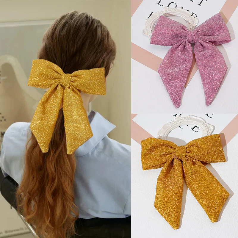 Lystrfac Fashion Hair Bow Hairpin for Women Girls Bright Color Hair Clips Back Head Bow Barrette Female Hair Accessories
Lystrfac Fashion Hair Bow Hairpin for Women Girls Bright Color Hair Clips Back Head Bow Barrette Female Hair Accessories