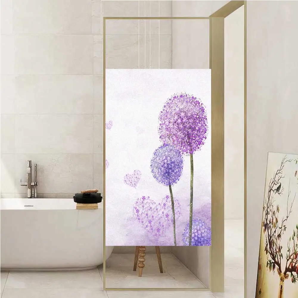 Window Film Privacy Purple Dandelion Insulation Window No Glue Glass Light Blocking Stickers for Home Decoration
Window Film Privacy Purple Dandelion Insulation Window No Glue Glass Light Blocking Stickers for Home Decoration