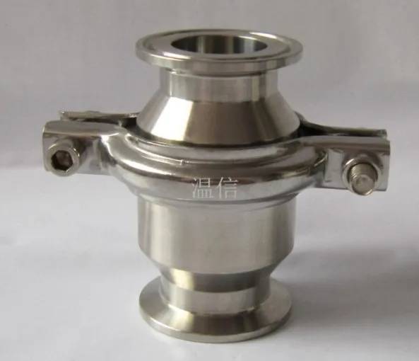 1"25MM OD Sanitary Check Valve Tri Clamp Type Stainless Steel SS304 Ferrule OD 50.5mm Fit 1.5" Clamp Clover
1"25MM OD Sanitary Check Valve Tri Clamp Type Stainless Steel SS304 Ferrule OD 50.5mm Fit 1.5" Clamp Clover