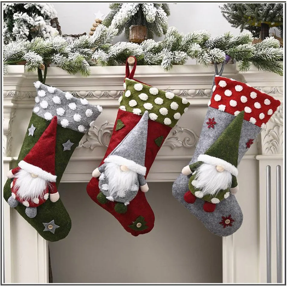 Christmas Decoration Christmas pendant large deer pattern Christmas decoration socks Christmas socks gift bag
Christmas Decoration Christmas pendant large deer pattern Christmas decoration socks Christmas socks gift bag