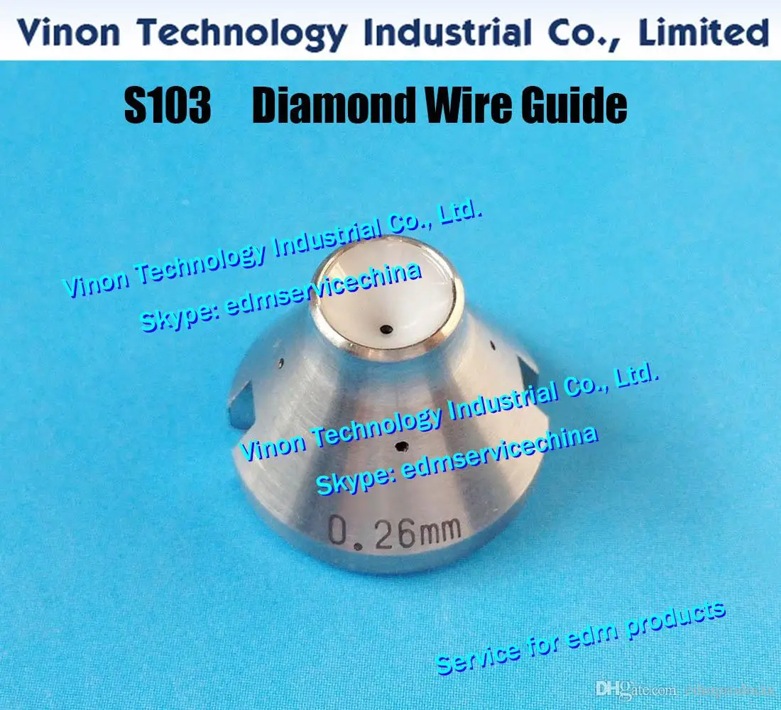 d=0.255mm Lower Wire Guide 87-3 type S103 3081423 edm Diamond Dies Guide 0.255 for AQ,A,EPOC,AQ325,AQ327 edm machine 0206109
d=0.255mm Lower Wire Guide 87-3 type S103 3081423 edm Diamond Dies Guide 0.255 for AQ,A,EPOC,AQ325,AQ327 edm machine 0206109