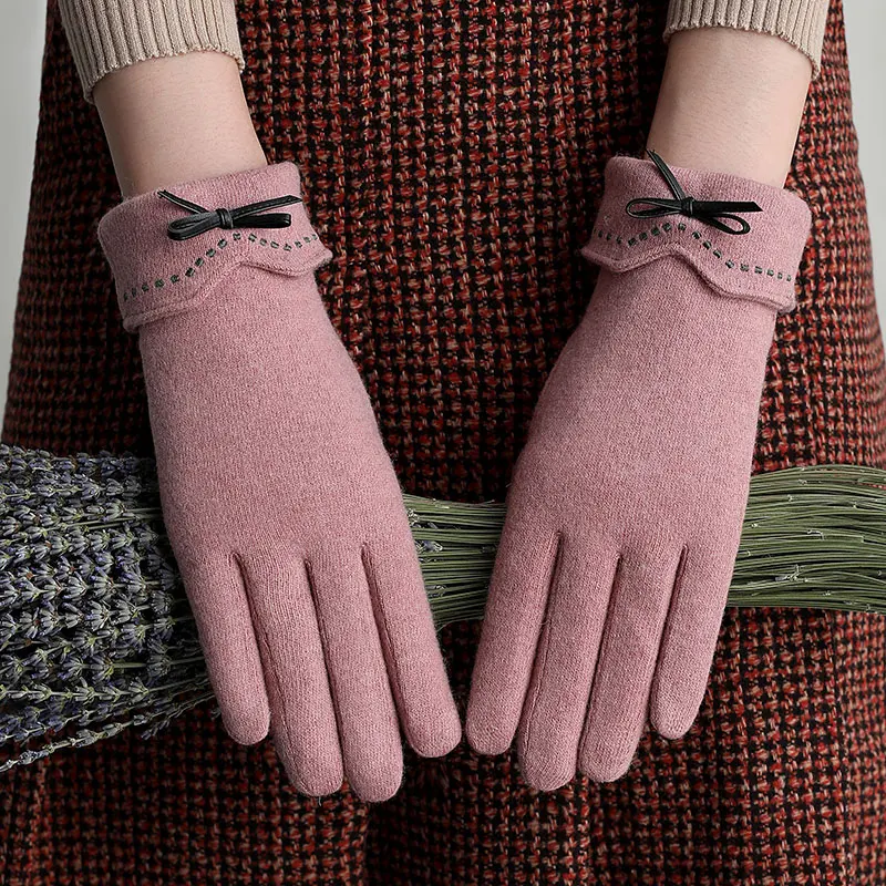 Brand Fashion Women's Elegant Winter Gloves with Thick Warm Fleece Lining Female Driving Woolen Gloves Touch Screen Guantes
Brand Fashion Women's Elegant Winter Gloves with Thick Warm Fleece Lining Female Driving Woolen Gloves Touch Screen Guantes