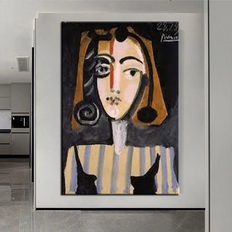 Hand Made Modern Figure Abstract Geometric Canvas Picasso Painting Contemporary Art Wall Art Pictures For Living Room Home Decor
Hand Made Modern Figure Abstract Geometric Canvas Picasso Painting Contemporary Art Wall Art Pictures For Living Room Home Decor
