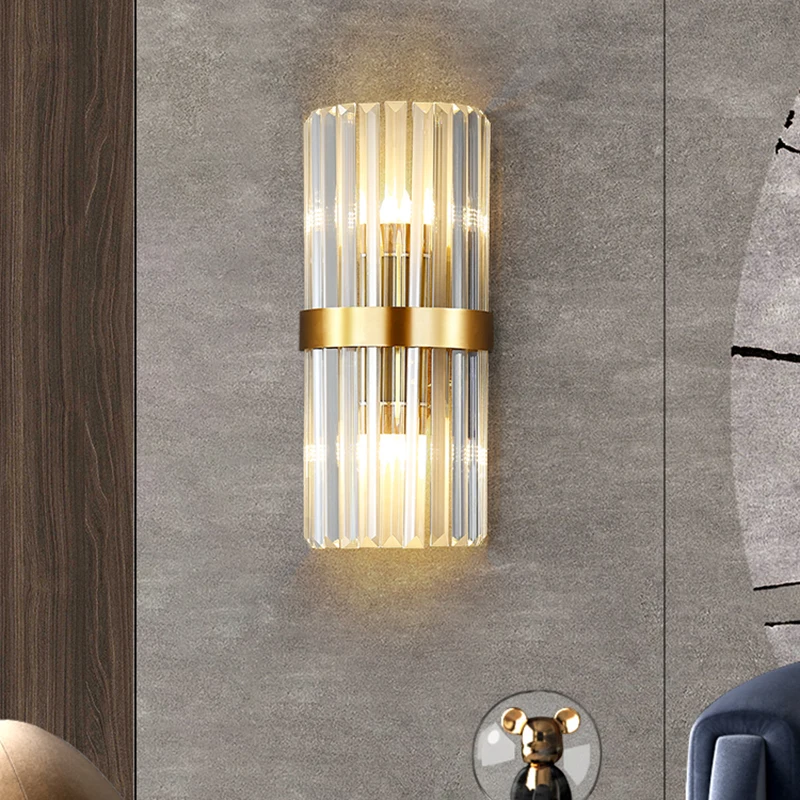 Nordic LED Crystal Wall Light for Bedroom Bedside Decoration,Home Wall Sconce Dining Living Room Kitchen Indoor Light Fixtures
Nordic LED Crystal Wall Light for Bedroom Bedside Decoration,Home Wall Sconce Dining Living Room Kitchen Indoor Light Fixtures