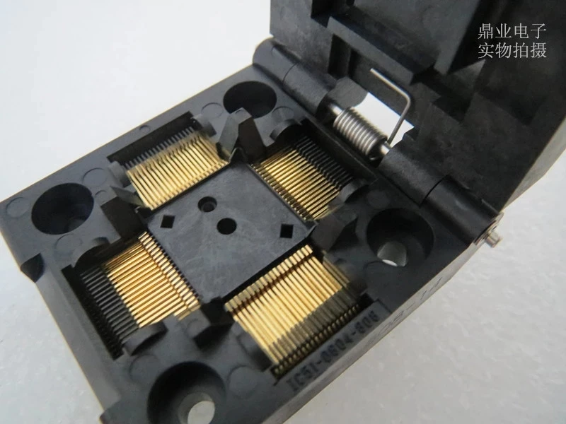 Original YAMAICHI IC Test Seat IC51-0804-808-14 Burning Programmer LQFP80 Socket Adapter
Original YAMAICHI IC Test Seat IC51-0804-808-14 Burning Programmer LQFP80 Socket Adapter