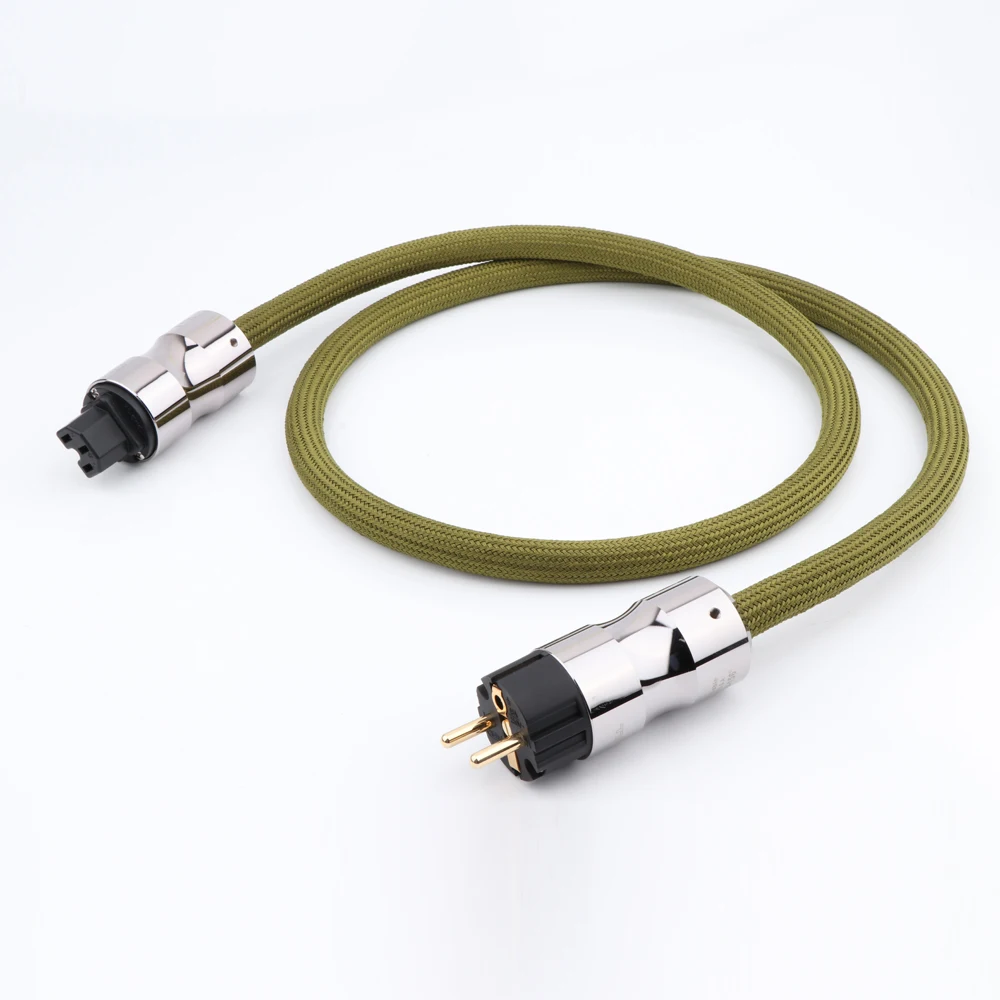 D503 OFC pure copper Power Cable audio Power Cord with krill Glod plated EU Plug AC cable line
D503 OFC pure copper Power Cable audio Power Cord with krill Glod plated EU Plug AC cable line