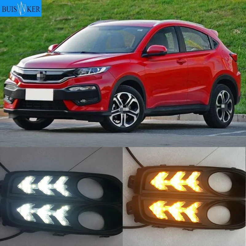 1Pair LED Daytime Running Light DRL Day Light Front Bumper Fog Light Driving Fog Lamp For Honda XRV XR-V HRV 2015-2017
1Pair LED Daytime Running Light DRL Day Light Front Bumper Fog Light Driving Fog Lamp For Honda XRV XR-V HRV 2015-2017