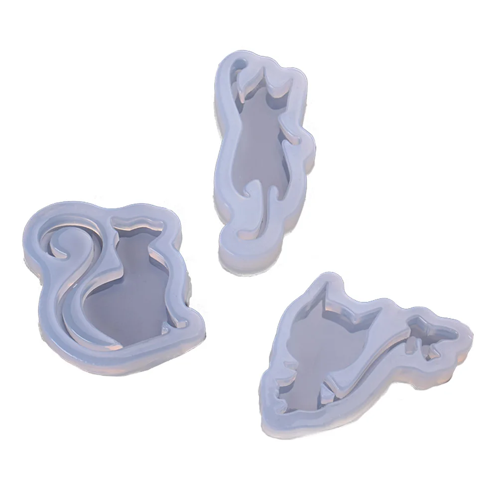 1pcs Elegant Cat Silicone Mold DIY Jewelry Accessories Cat Shaped Pendant Mold For Epoxy Resin
1pcs Elegant Cat Silicone Mold DIY Jewelry Accessories Cat Shaped Pendant Mold For Epoxy Resin