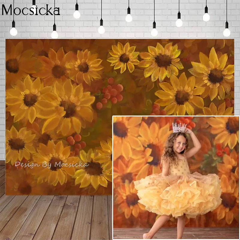 Newborn Sunflower Photography Background Flower Hand Drawn Style Backdrop Children Portrait Decoration Props Studio Baby Shower
Newborn Sunflower Photography Background Flower Hand Drawn Style Backdrop Children Portrait Decoration Props Studio Baby Shower